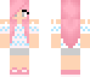 pink haired gal