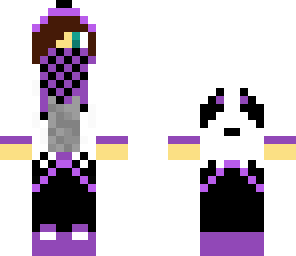 purple panda boy