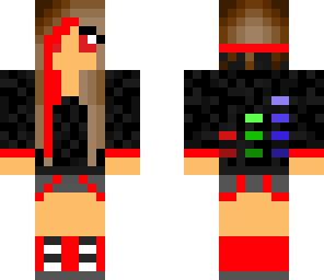 red dj girl