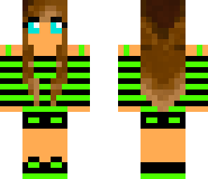 green and black stripes