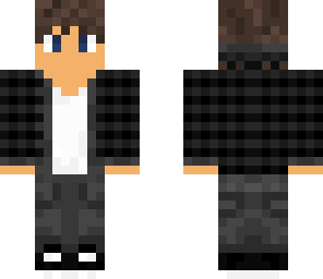 chill dude plaid black jacket