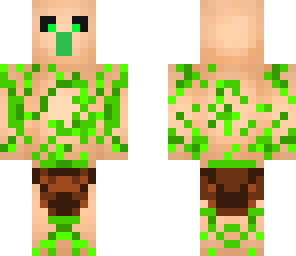 jugle man with sqidward nose