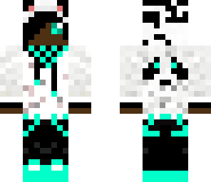 teal panda boy