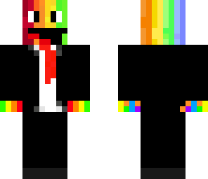 rainbow suit
