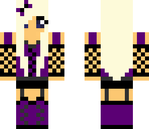 purple gothic girl edited