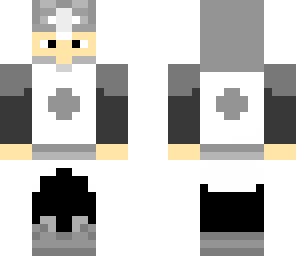 open faced grey knight