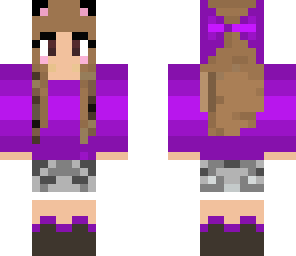 purple girl