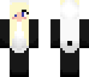 blonde panda onsie