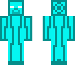neon blue guy