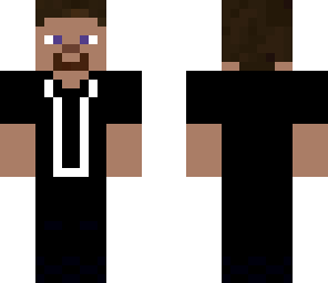 man in black
