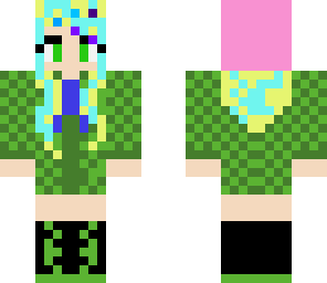 green girl