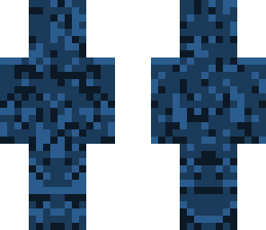 funky blue man