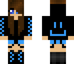blue girl   made by my sis