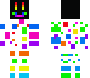 rainbow polka-dots
