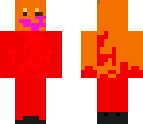 dancing orange dude