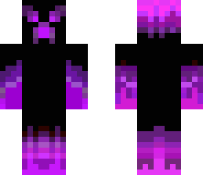 blazing purple man