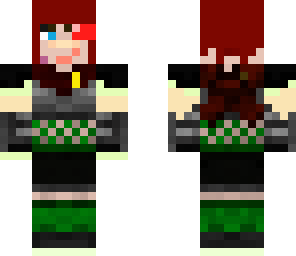 zoeya with a red scouter