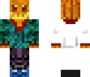 the pumpkin person