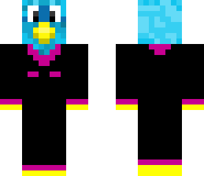 bird in a suit
