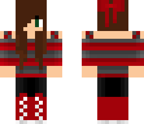 black and red me