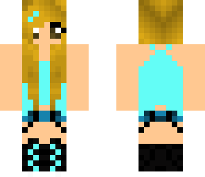 cute mint girl