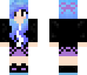 winter pastel girl