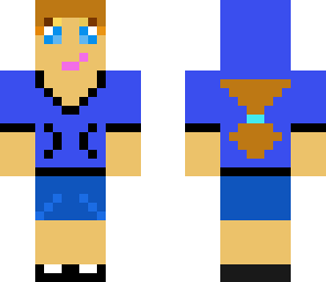 blue girl