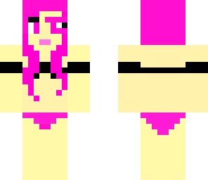 bikini pink and white