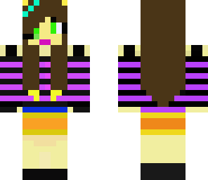 awesome purple singing gurl