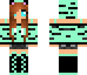 mint tiger girl