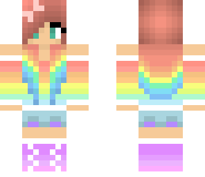 rainbow girl
