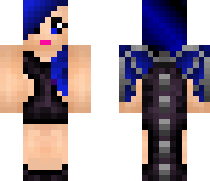 blue dragon girl