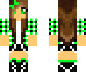 cute girl with plaid