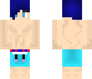 bath boy blue