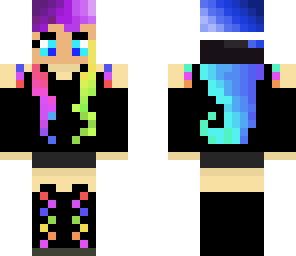 hoodie multiecolor girl