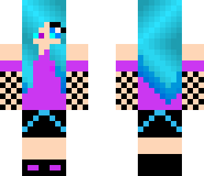 blue hair