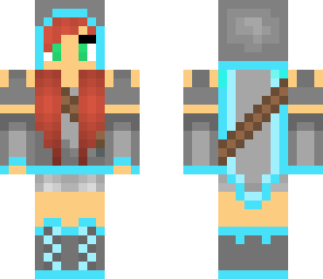 edited blue assasin girl