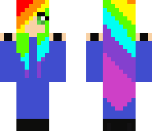 rainbow girl