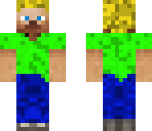 blond green hd steve