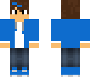 blue school teen