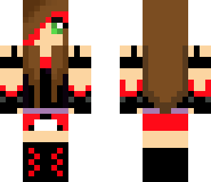 red girl skin
