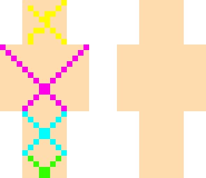 design with messed up face