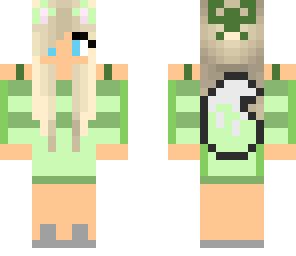 green wolf girl
