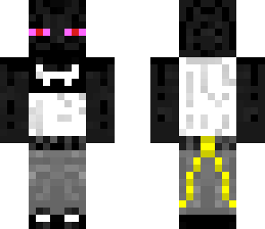 enderman with mouth open