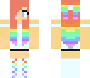 rainbow girl