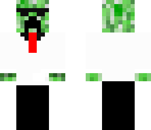 creeper in a tux
