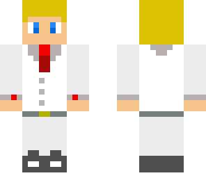 white suit