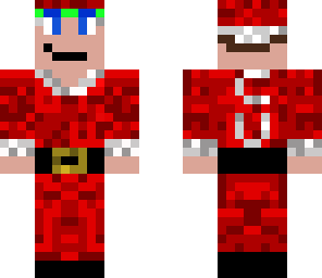 modern young boy santa