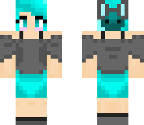 blue girl