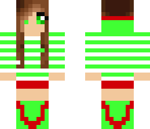 elf hood girl